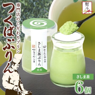 熨斗付き つくばぷりん さしま茶ぷりん 6個 ふじ屋 茨城県桜川市