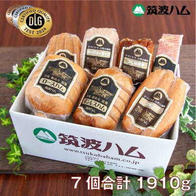 筑波ハム 銘柄豚「常陸の輝き」バラエティブロック7品 【茨城県共通返礼品】