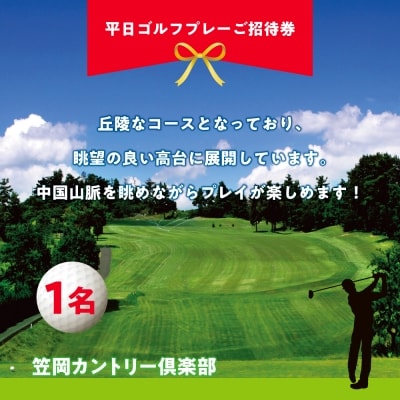 平日ゴルフプレーご招待券