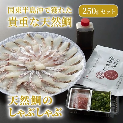 天然鯛のしゃぶしゃぶセット_29025A