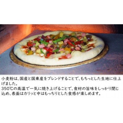 生地からこだわった本格石窯ピザ「季節の野菜ピザセット」_1940R