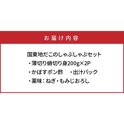 国東地だこのしゃぶしゃぶセット_29027A