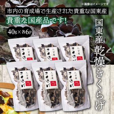 貴重な国産品です!国東産乾燥きくらげ_29059A