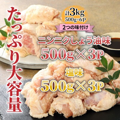 外はパリッと中はジューシー!!おおいた唐揚げ3kg_29225A