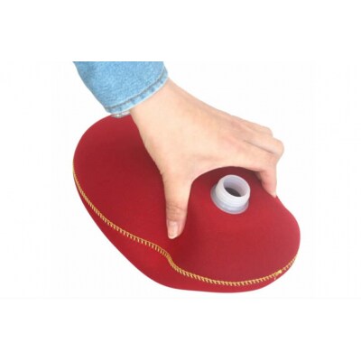 クロッツやわらか湯たんぽ/たまご型(レッド)_0717Z-1