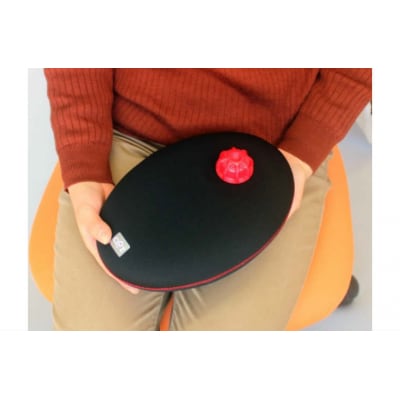 クロッツやわらか湯たんぽ/たまご型(ブラック)_0717Z-2