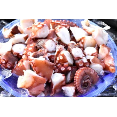 船上活き締め!ゆでたこぶつ切り1kg(200g×5P)_1813R