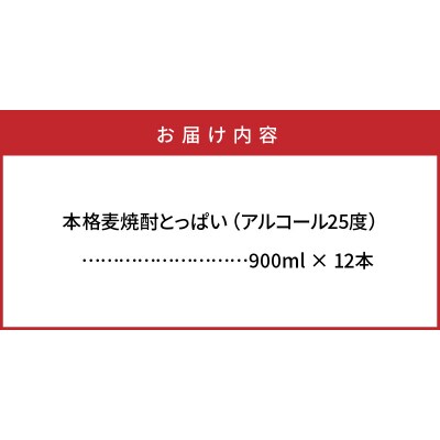 本格麦焼酎「とっぱい」の大盤振る舞い!_29006C