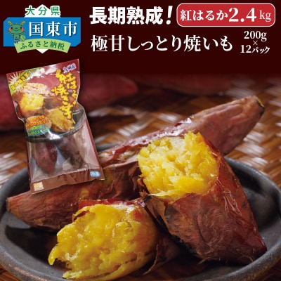 長期熟成!極甘しっとり焼いも/紅はるか2.4kg_1783R