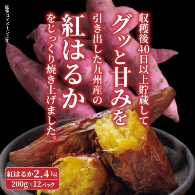 長期熟成!極甘しっとり焼いも/紅はるか2.4kg_1783R