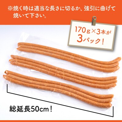 驚愕のロングロング粗挽きウインナー1.53kg_1194R