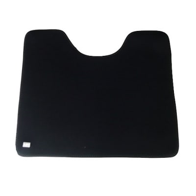 クロッツ やわらかトイレマット※カラー/ブラック_0248N-3