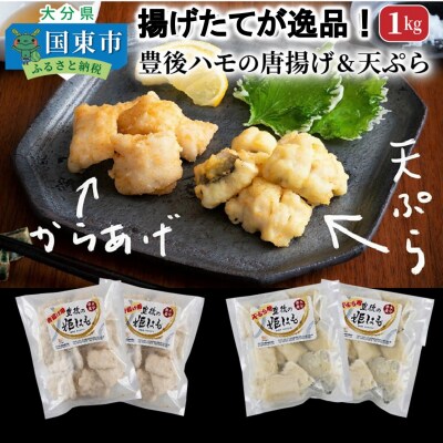 揚げたてが美味!豊後ハモの唐揚げ&天ぷら/1kg_0274N