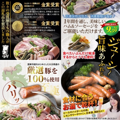 偶数月にお届け!贅沢ハム・ソーセージ定期便/計6回発送_2154R