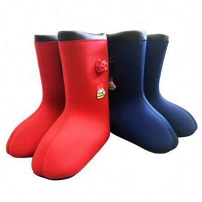 クロッツ 足湯もできるブーツタイプ (薬用Hot重炭酸湯45錠入付)※レッド/L_2042R-3