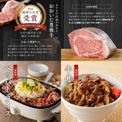 【黒毛和牛】 豊後牛/切り落とし 900g(300g×3)_2180R