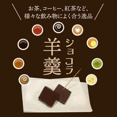 ショコラ羊羹 1本 チョコレート ようかん スイーツ デザート おやつ お菓子_2307R-1