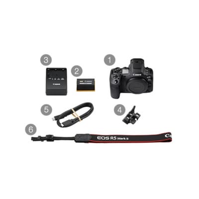 【Canon】 キヤノン ミラーレス カメラ EOS R5 MarkⅡ ボディーのみ_0047C