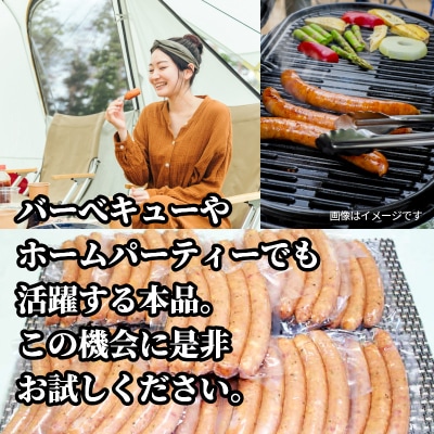 【ご好評につき1～2ヶ月待ち】止まらない快感!粗挽きウインナー1kg_1499R-2