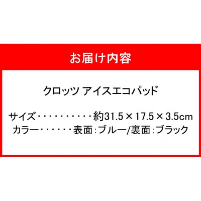 クロッツ アイスエコパッド_2605R