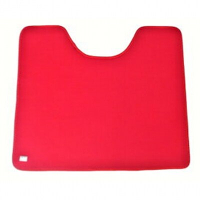 クロッツ やわらかトイレマット※カラー/レッド_0248N-2