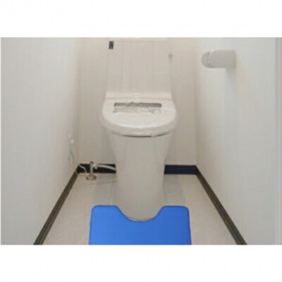 クロッツ やわらかトイレマット※カラー/レッド_0248N-2