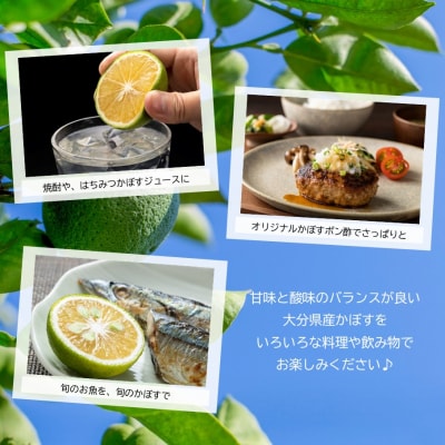 【訳あり】大分県産 露地かぼす 2kg_2612R-1