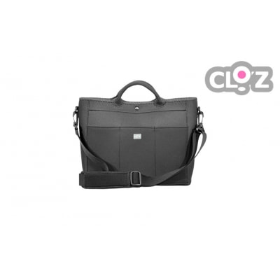 クロッツ バッグ 防水素材 3ポケトート(持手短)(チャコール)_2662R-4