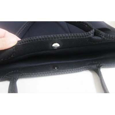 クロッツ バッグ 防水素材 3ポケトート(持手短)(チャコール)_2662R-4