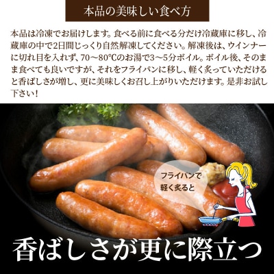 パリッと食べ放題!大分県産豚の絶品あらびきウインナー(450g×2P)_0037N-1