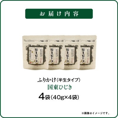 ごはんが進む!海のふりかけ 4袋(ひじきのみ) 半生 ソフトタイプ_2515R-7