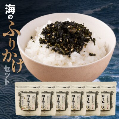 ごはんが進む!海のふりかけ 6袋(ひじきのみ) 半生 ソフトタイプ_2515R-8