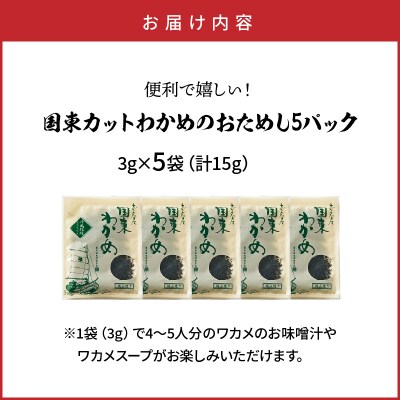 ＼テレビで紹介されました!/便利で嬉しい!国東カットわかめをおためし5パック_0005N-4