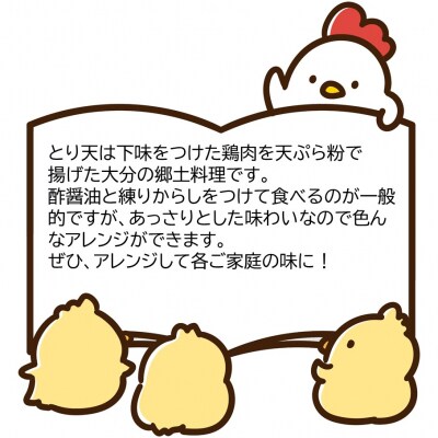 揚げるだけ!これが豊後とり天 600g×4p_2730R-2