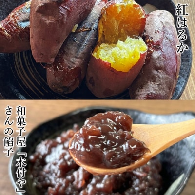 あずき餡と焼き芋が美味しい逸品 よろずもち10個セット_2773R