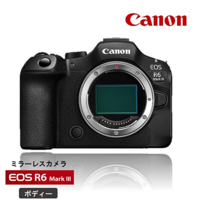【Canon】 キヤノン ミラーレス カメラ EOS R6 MarkⅢ ボディ_0060C