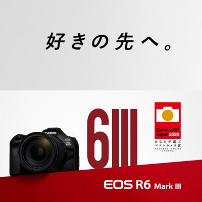 【Canon】 キヤノン ミラーレス カメラ EOS R6 MarkⅢ ボディ_0060C