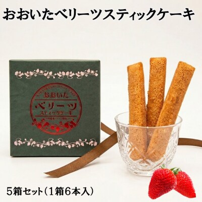 袋を開けた瞬間いちごの香り!大分ベリーツスティックケーキ 5箱_2782R