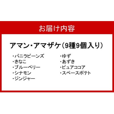 まるでアイス!新感覚の“食べる甘酒スイーツ”アマン・アマザケ 9種9個入り_2533R