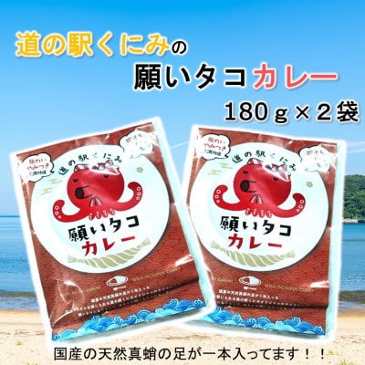 道の駅くにみの願いタコカレー2袋_2802R-1