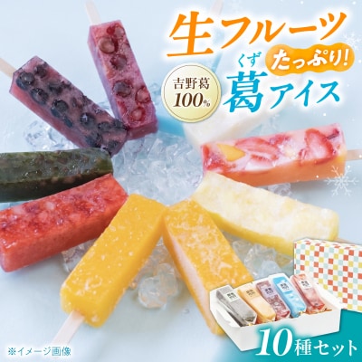 吉野葛アイスバー10本入り