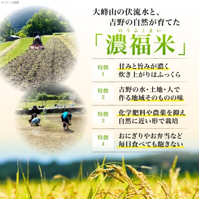 【令和7年産】濃福米 5kg|米 奈良県吉野町産 ひのひかり 