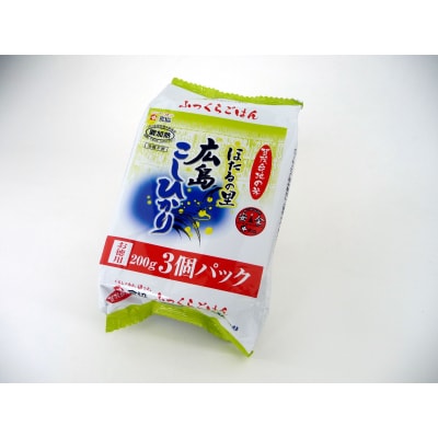 無菌包装米飯　ほたるの里・広島こしひかり