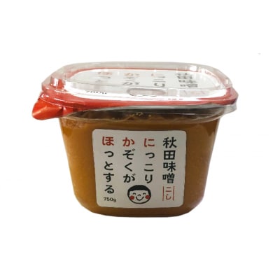 10割麹のこし味噌 にかほ味噌 750g×2個 [No.5685-1398]