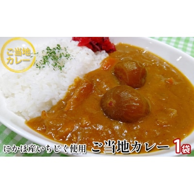いちじくカレー 1個 レトルトカレー ご当地カレー 保存料不使用[No.5685-1864]