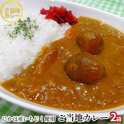 《ダイニングぶなの森オリジナル》いちじくのカレー(レトルト)2個 [No.5685-1865]