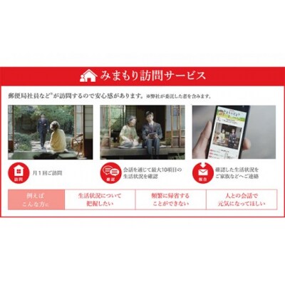 みまもり訪問サービス(12か月) [No.5685-1808]