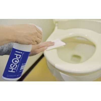 アルコール不使用の除菌消臭水 iPOSH(アイポッシュ)スプレー+詰替[No.5685-1833]