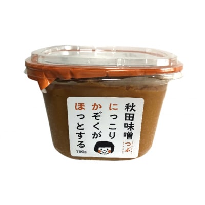 にかほ味噌(つぶ)750g×2個 3ヶ月 定期便 [No.5685-2163]