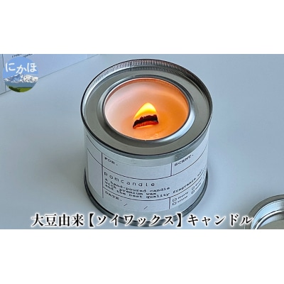 植物由来 アロマキャンドル(柑橘系)×1個[No.5934-0296]